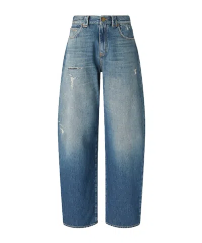 Pinko Wide-leg Jeans In Blue