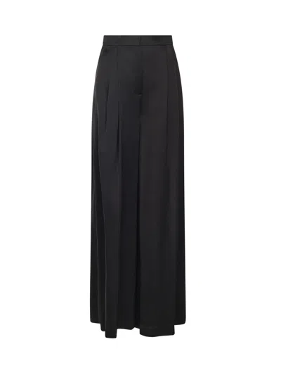 Pinko Wide-leg Trousers In Black