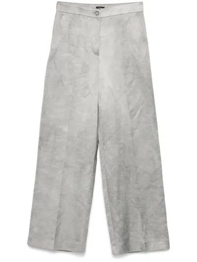 Pinko Wide-leg Trousers In Grau