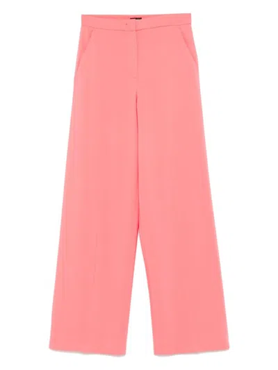 PINKO PINKO WIDE-LEG TROUSERS WITH CONCEALED FASTENING