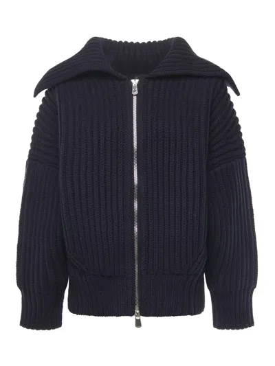 PINKO WIDE-RIB CARDIGAN