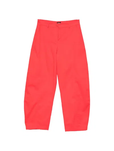 Pinko Wide-leg Tailored Trousers In Red