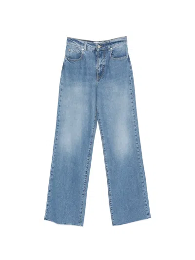 Pinko Wilma Faded Jeans In Blue