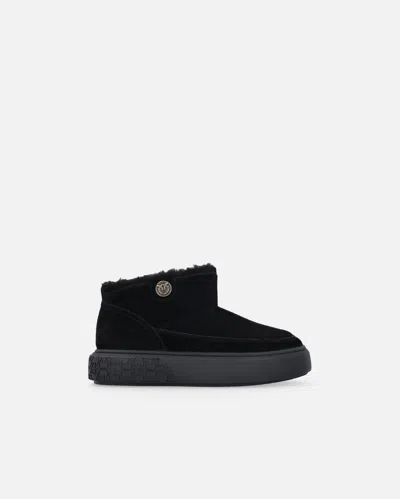 Pinko Winter Boots With Love Birds Logo In Black