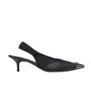 Pinko Gloria Slingback In Black