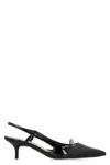 Pinko Gloria Patent Leather Slingback Pumps In Black