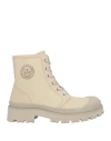Pinko Woman Ankle Boots Beige Size 9 Textile Fibers