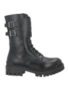 Pinko Woman Ankle Boots Black Size 6 Calfskin In Black