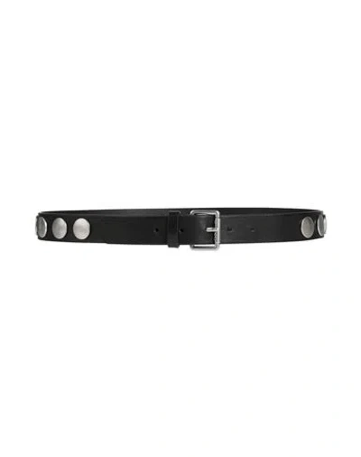 Pinko Woman Belt Black Size L Leather