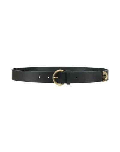 Pinko Woman Belt Black Size L Leather