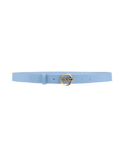 Pinko Woman Belt Lilac Size 32 Textile Fibers