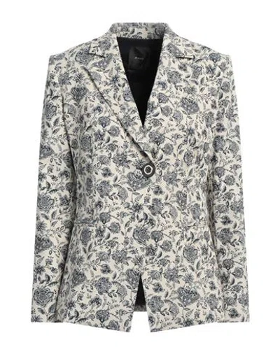Pinko Woman Blazer Beige Size 4 Cotton, Polyamide, Elastane