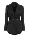 Pinko Goldeneye Single-breasted Blazer In Black