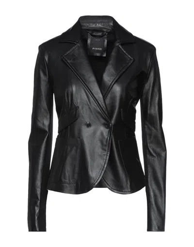 Pinko Suit Jackets In Black