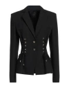 Pinko Woman Blazer Black Size 10 Polyester, Viscose, Elastane In Black