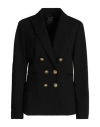 Pinko Woman Blazer Black Size 10 Viscose, Polyamide, Elastane