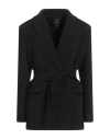 Pinko Woman Blazer Black Size 2 Polyester, Elastane