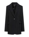 Pinko Oversized Stretch Blazer In Black