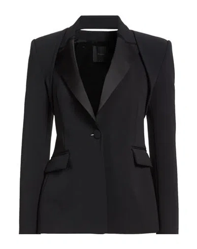 Pinko Woman Blazer Black Size 2 Polyester, Elastane