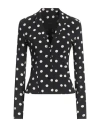 Pinko Woman Blazer Black Size 6 Viscose, Elastane In Black