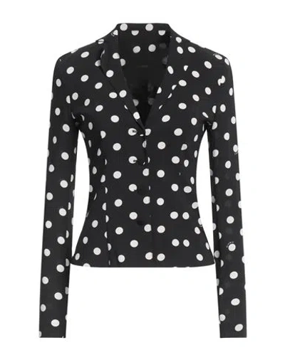 Pinko Woman Blazer Black Size 6 Viscose, Elastane
