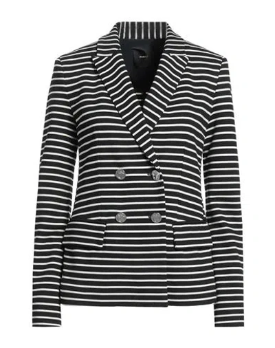 Pinko Woman Suit Jacket Midnight Blue Size 8 Viscose, Polyamide, Elastane