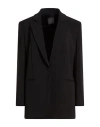 Pinko Woman Blazer Black Size 4 Polyester, Elastane In Black