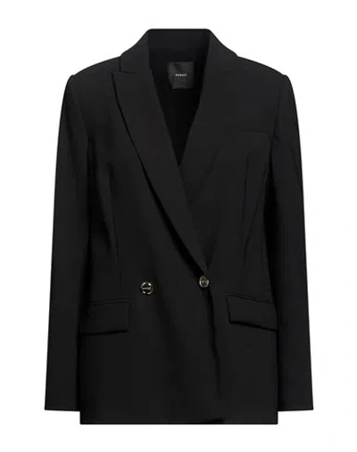 Pinko Woman Blazer Black Size 6 Polyester