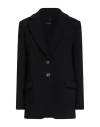 Pinko Woman Blazer Black Size 6 Polyester, Elastane