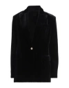 Pinko Woman Blazer Black Size 4 Polyester, Elastane In Black