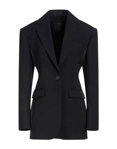Pinko Woman Blazer Black Size 6 Polyester, Wool, Elastane, Viscose