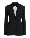 Pinko Woman Blazer Black Size 6 Viscose, Elastane, Polyester