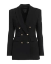 Pinko Woman Blazer Black Size 6 Viscose, Polyamide, Elastane