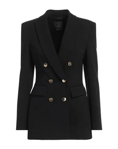 Pinko Woman Blazer Black Size 6 Viscose, Polyamide, Elastane