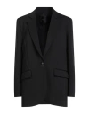 Pinko Woman Blazer Black Size 6 Viscose, Polyamide, Elastane