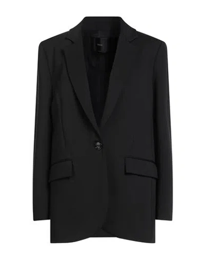 Pinko Woman Blazer Black Size 6 Viscose, Polyamide, Elastane