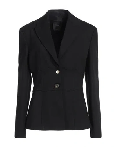 Pinko Woman Blazer Black Size 12 Viscose, Polyamide, Elastane