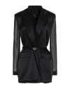 Pinko Woman Blazer Black Size 8 Acetate, Polyester