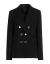 Pinko Woman Blazer Black Size 8 Viscose, Nylon, Elastane