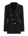 Pinko Woman Blazer Black Size 8 Viscose, Polyamide, Elastane