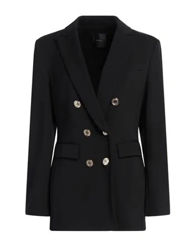 Pinko Woman Blazer Black Size 8 Viscose, Polyamide, Elastane