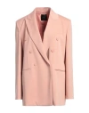 Pinko Woman Blazer Blush Size 10 Polyester, Elastane