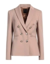 Pinko Woman Blazer Blush Size 10 Viscose, Polyamide, Elastane