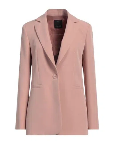Pinko Woman Blazer Blush Size 4 Polyester, Elastane In Pink