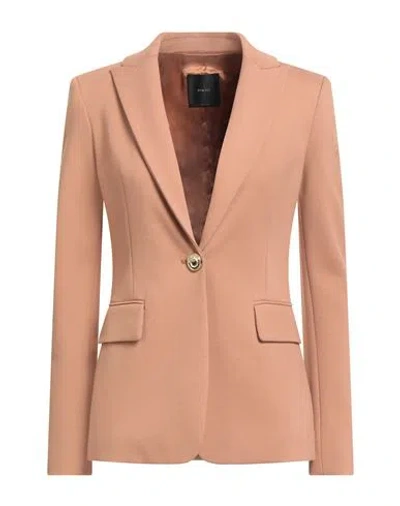 Pinko Woman Blazer Camel Size 0 Viscose, Polyamide, Elastane