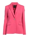 Pinko Woman Blazer Fuchsia Size 4 Viscose, Polyamide, Elastane