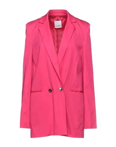 Pinko Woman Blazer Fuchsia Size 10 Viscose, Elastane