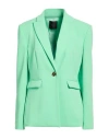 Pinko Woman Blazer Green Size 8 Polyester, Elastane
