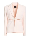 Pinko Woman Blazer Light Pink Size 6 Polyester, Elastane In Pink
