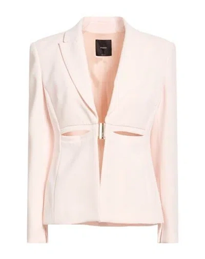 Pinko Woman Blazer Light Pink Size 6 Polyester, Elastane